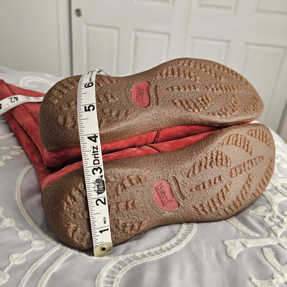 Womans BORN Leather Boots Womans Size 9½ - Picture 14 of 15
